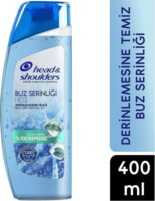 Head&Shoulders Derinlemesine Temiz Buz Serinliği Kepeğe Karşı Etkili Şampuan 400 Ml
