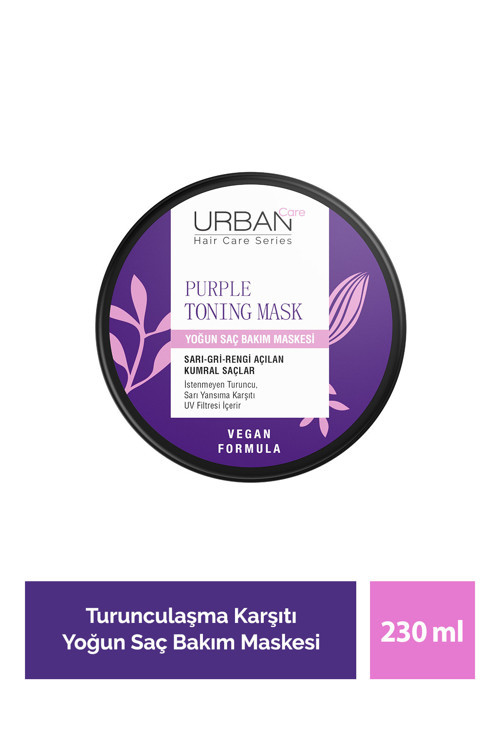 Mor Turunculaşma Karşıtı Yoğun Saç Bakım Maskesi 230 Ml-Vegan