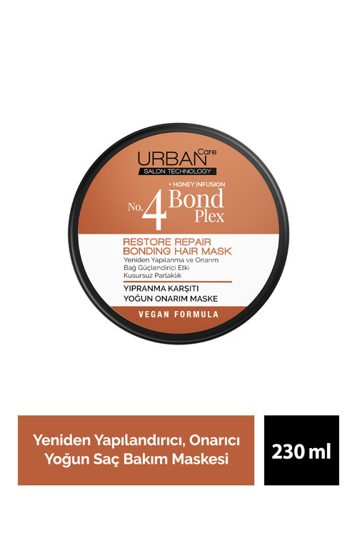 No.4 Bond Plex Restore Repair Yıpranma Karşıtı Yoğun Onarım Maskesi 230 Ml-Vegan