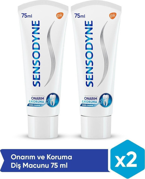 Onarım Ve Koruma 75Ml Diş Macunu 2'Li Paket
