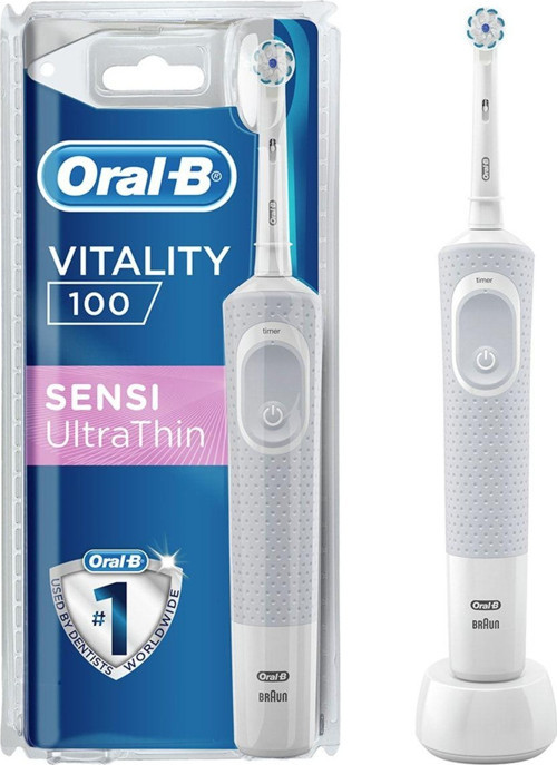 Vitality 100 Sensi Ultra Thin Şarj Edilebilir Diş Fırçası