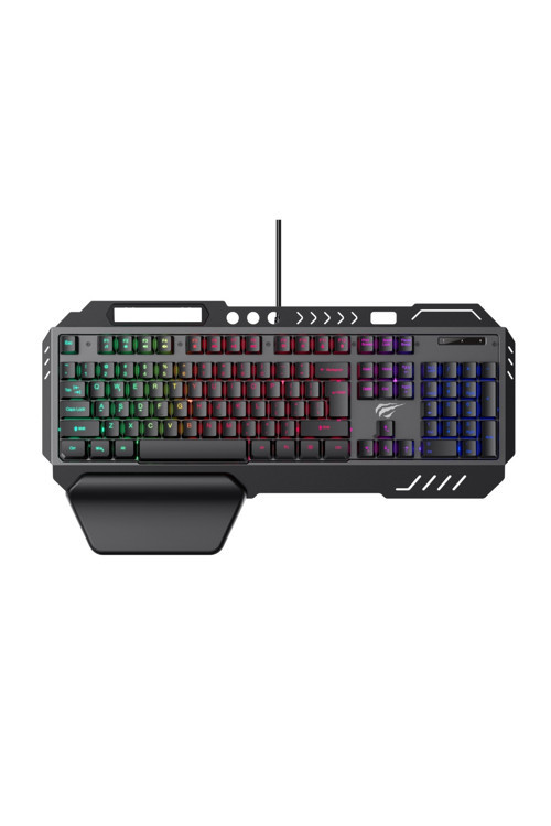 Gamenote KB838L Rainbow Aydınlatma Metal Oyuncu Klavyesi