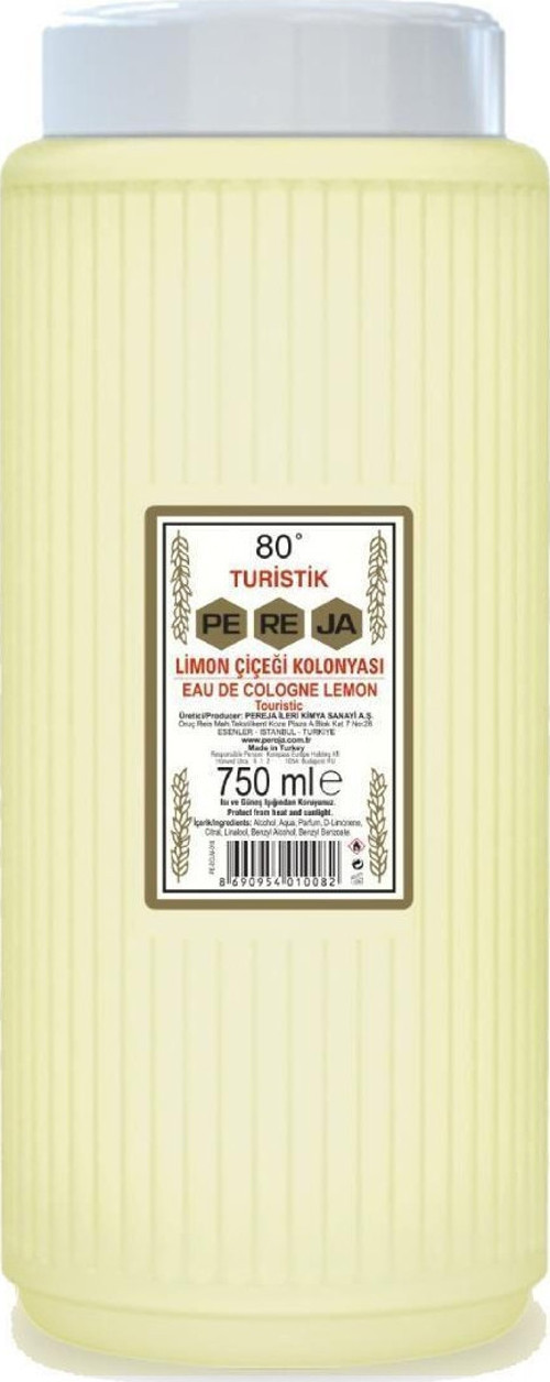 Limon Çiçeği Kolonyası 750 Ml Plastik Ambalaj
