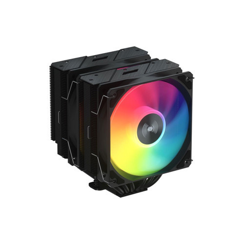 MP7-BA 2x120mm ARGB Fanlı LGA1700/1851/AM5 Siyah işlemci Soğutucu