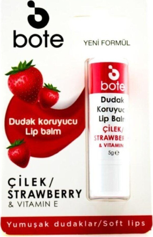 Çilek Aromalı Dudak Koruyucu Lip Balm 5 Gr