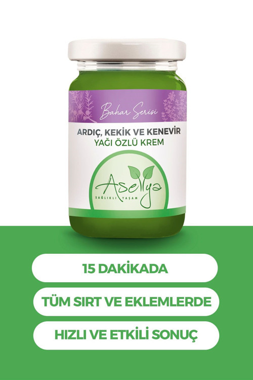 Aselya Ardiç Kekik Ve Kenevir Yaği Özlü Krem 100 Ml Morr