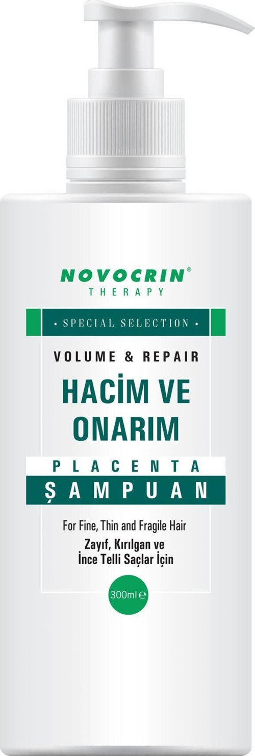 Placenta Zayıf Kırılgan Ve Ince Telli Saçlar Bakım Şampuanı 300 Ml