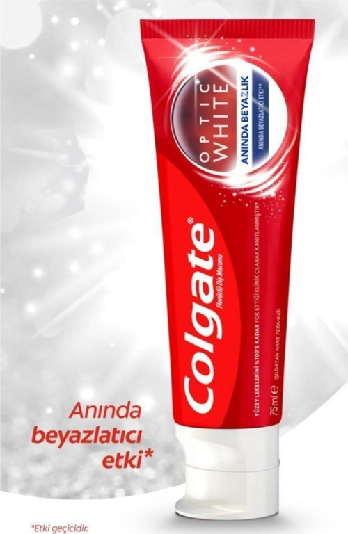 Optic White Anında Beyazlık Anında Beyazlatma Etkisi Beyazlatıcı Diş Macunu 75 Ml