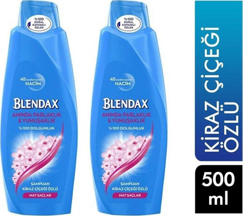Şampuan 500 ml Kiraz Çiçeği Özlü 8690572798355 (2 Adet)