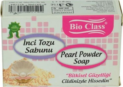 Bio Class İnci Tozu Sabunu Pearl Powder Soap 100 gr