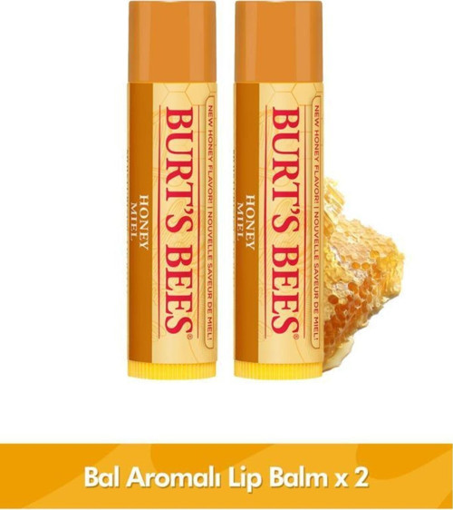 Bal Aromalı Dudak Bakım Kremi Blister Ambalaj - Honey Lip Balm Blister 4,25 gr X 2 Adet