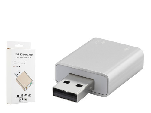 HDX5272 USB Harici Ses Kartı 7.1 Gümüş
