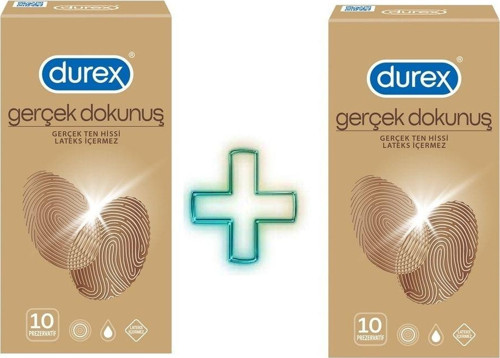 Gerçek Dokunuş Prezervatif 10'lu ( 2 Paket )