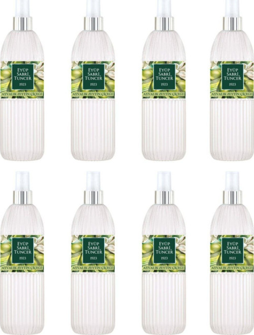 Ayvalık Zeytin Çiçeği 150 ml Sprey Kolonya - Pet Şişe 8 Adet
