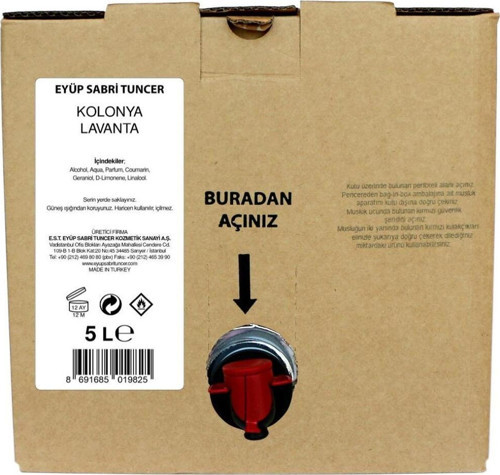 Lavanta Kolonyası 5 Lt - Bag In Box
