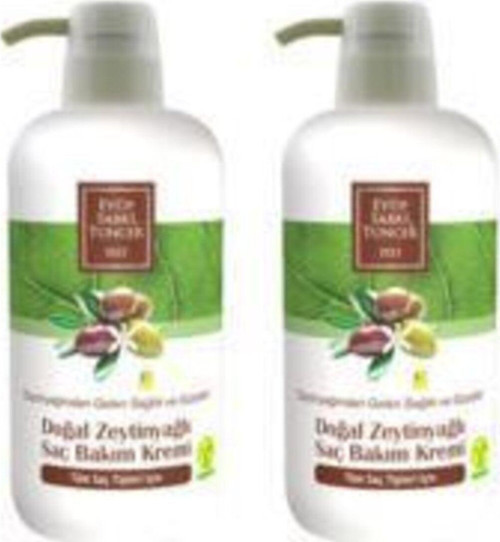 Zeytinyağlı Saç Kremi 600 ml X 2 Adet