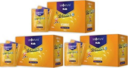 Kids Vitamin C Takviye Edici Gıda 30 Saşe X 3 Adet