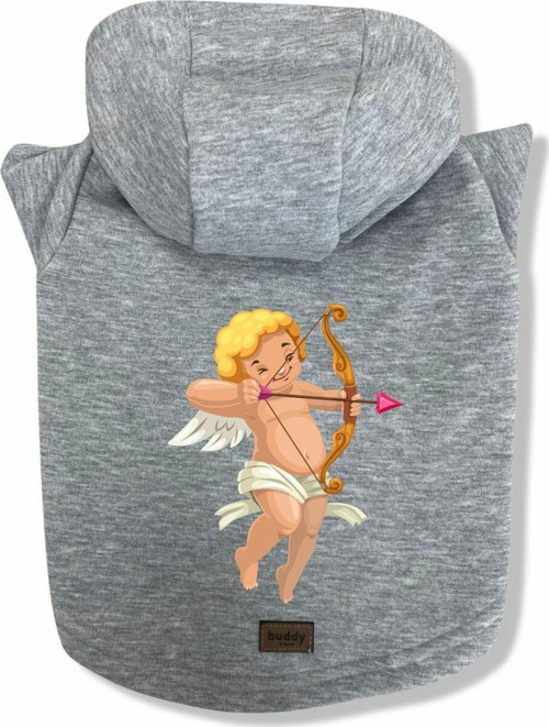 Köpek Kıyafeti Köpek Sweatshirt Hoodie Köpek Ürünleri Kedi Kıyafeti - Aşk Tanrısı Eros L