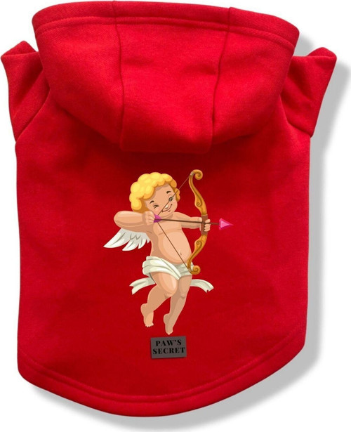Köpek Kıyafeti Köpek Sweatshirt Hoodie Köpek Ürünleri Kedi Kıyafeti - Aşk Tanrısı Eros L