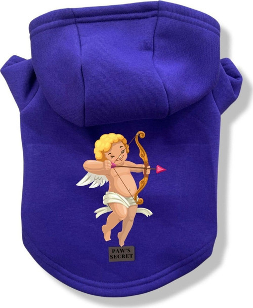 Köpek Kıyafeti Köpek Sweatshirt Hoodie Köpek Ürünleri Kedi Kıyafeti - Aşk Tanrısı Eros S