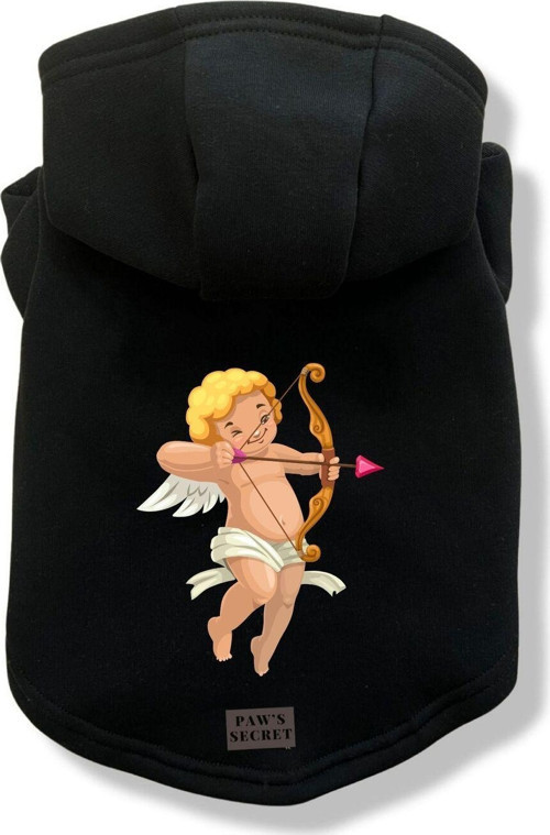 Köpek Kıyafeti Köpek Sweatshirt Hoodie Köpek Ürünleri Kedi Kıyafeti - Aşk Tanrısı Eros S