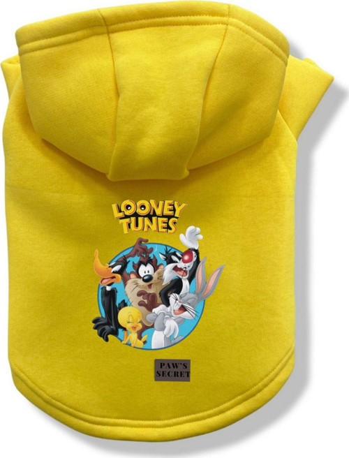Köpek Kıyafeti Köpek Sweatshirt Hoodie Köpek Ürünleri Kedi Kıyafeti - Looney Tunes XL