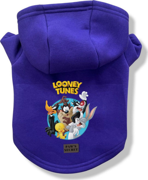 Köpek Kıyafeti Köpek Sweatshirt Hoodie Köpek Ürünleri Kedi Kıyafeti - Looney Tunes XS