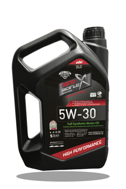 5W/30 Tam Sentetik Motor Yağı 5 Litre - Bor Katkılı Yakıt Tasarruflu - Benzin, Dizel, LPG (Tüm Araçlar)