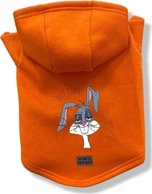 Köpek Kıyafeti Köpek Sweatshirt Hoodie Köpek Ürünleri Kedi Kıyafeti - Uykulu Bugs Bunny XL