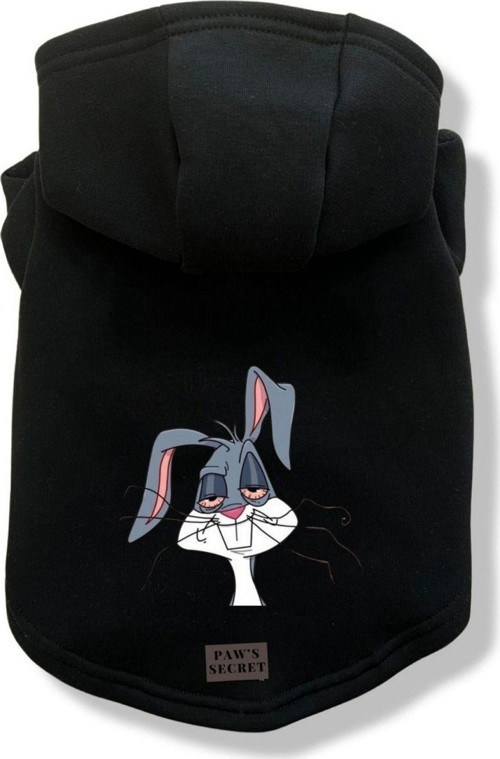 Köpek Kıyafeti Köpek Sweatshirt Hoodie Köpek Ürünleri Kedi Kıyafeti - Uykulu Bugs Bunny XL