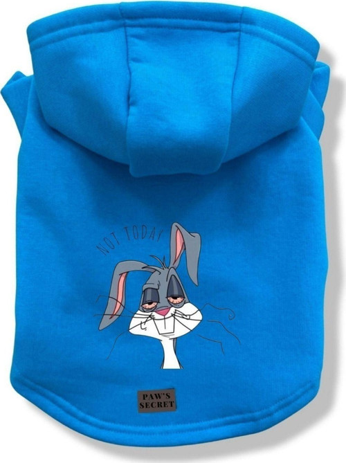 Köpek Kıyafeti Köpek Sweatshirt Hoodie Köpek Ürünleri Kedi Kıyafeti - Uykulu Bugs Bunny S