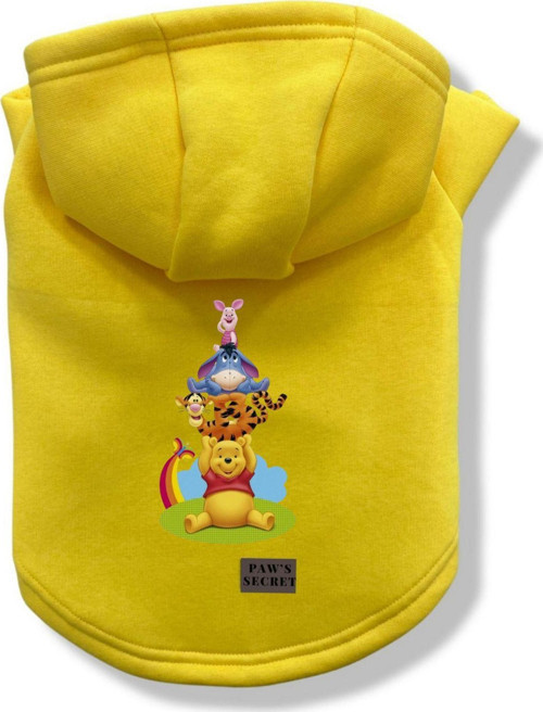 Köpek Kıyafeti Köpek Sweatshirt Hoodie Köpek Ürünleri Kedi Kıyafeti - Winnie The Pooh S