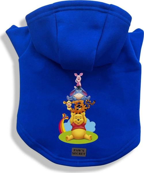 Köpek Kıyafeti Köpek Sweatshirt Hoodie Köpek Ürünleri Kedi Kıyafeti - Winnie The Pooh XL