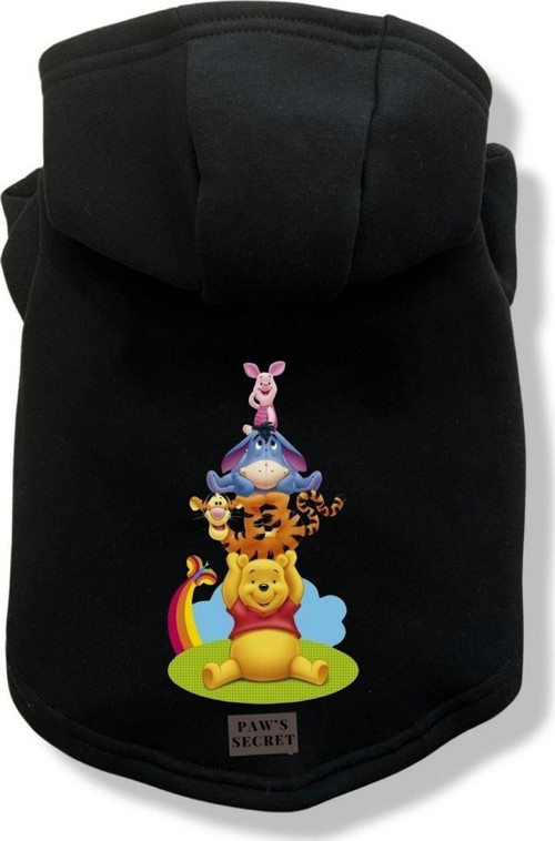 Köpek Kıyafeti Köpek Sweatshirt Hoodie Köpek Ürünleri Kedi Kıyafeti - Winnie The Pooh XL