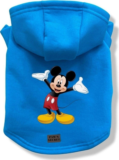 Köpek Kıyafeti Köpek Sweatshirt Hoodie Köpek Ürünleri Kedi Kıyafeti - Mickey S