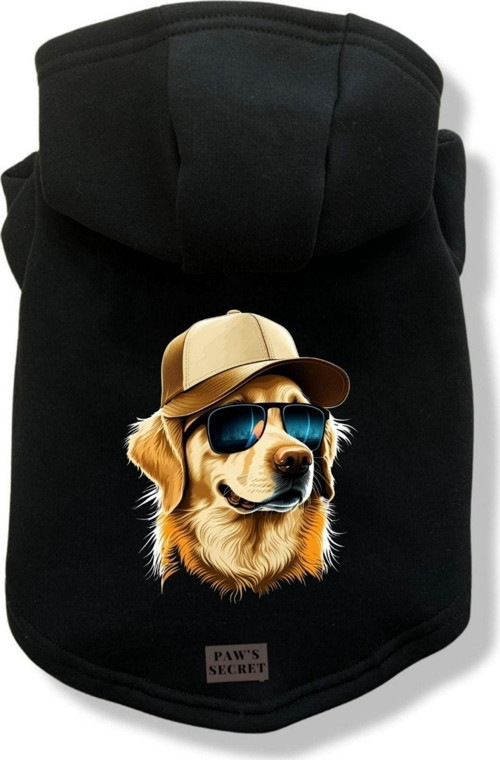 Köpek Kıyafeti Köpek Sweatshirt Hoodie Köpek Ürünleri Kedi Kıyafeti - Şapkalı Golden XL