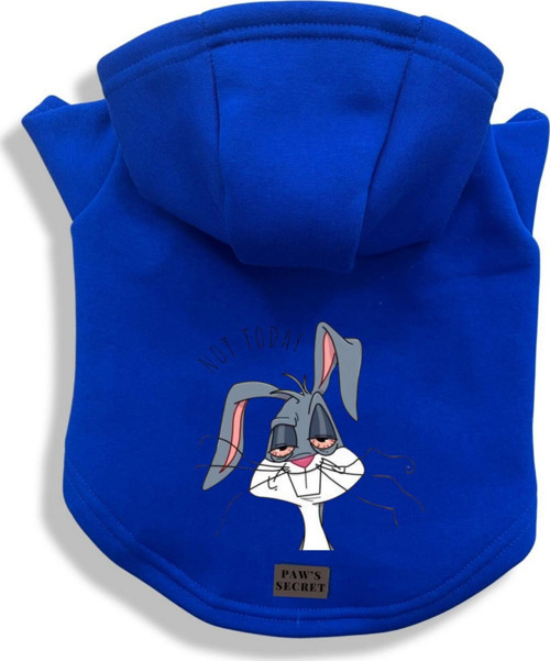 Köpek Kıyafeti Köpek Sweatshirt Hoodie Köpek Ürünleri Kedi Kıyafeti - Uykulu Bugs Bunny XS