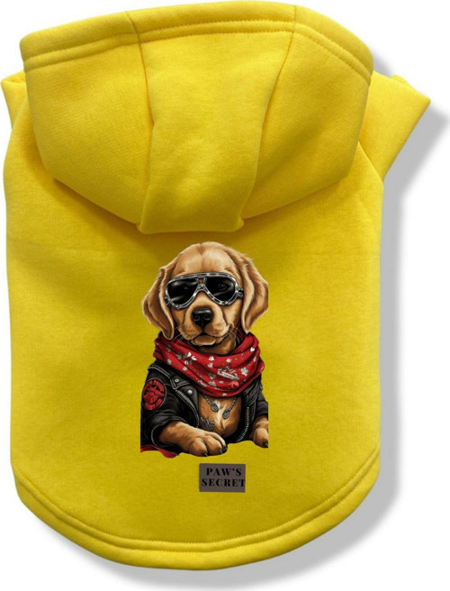 Köpek Kıyafeti Köpek Sweatshirt Hoodie Köpek Ürünleri Kedi Kıyafeti - Yavru Golden L