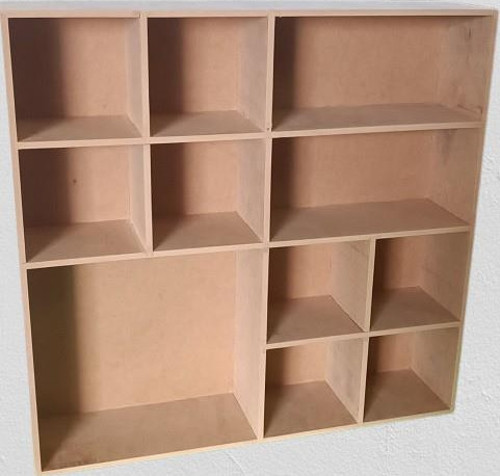 Hobi ADN 90355 MODEL Kupa Şişe Kavanoz Koyma Rafı Ahşap MDF HAM El Yapım