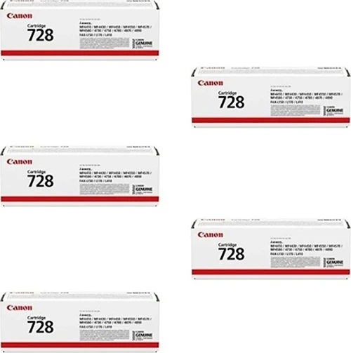 CRG-728 / MF-4450 Orjinal Toner 5'Lİ Avantaj Paket