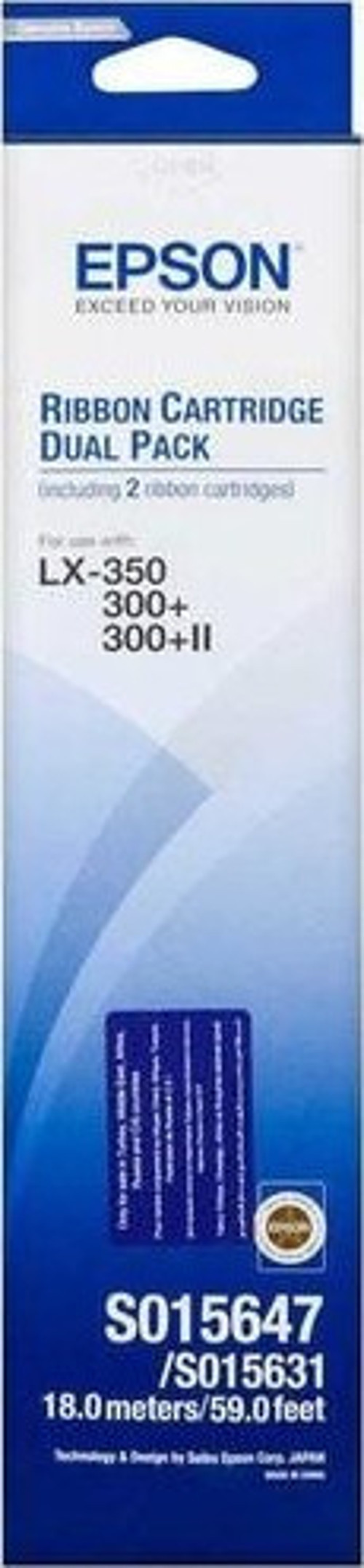 LX-350/C13S015647 Orjinal Şerit 2'Lİ Avantaj Paket