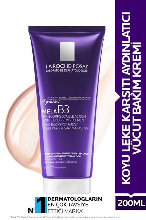 La Roche Posay MELA B3 Koyu Leke Karşıtı Vücut Bakım Kremi 200 ml