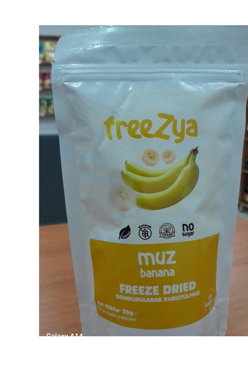 Drıed Dondurularak Kurutulan Muz