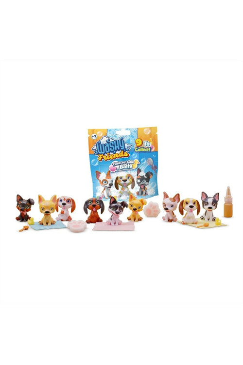 Washy Friends Aç Yıka Biriktir Köpek Figürleri 1 Adet