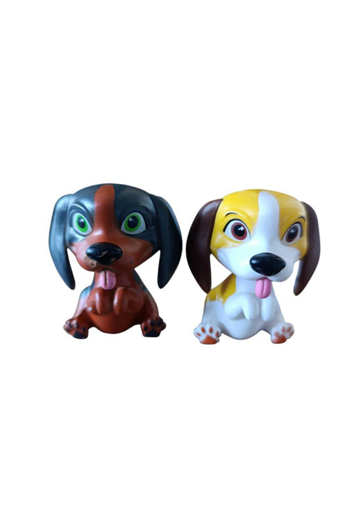 Washy Friends Köpek Figürü 2'Li