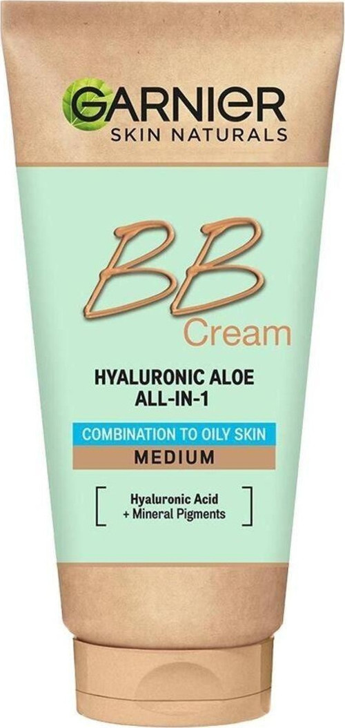 BB Krem Hyaluronic Aloe Yağlı Karma Ciltler Orta Ton 50 ml