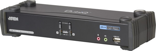 2 Port USB DVI Dual Link KVMP™(Keyboard/Video Monitor/Mouse) Periferi (Çevre Cihazlarla (USB) Bağlan