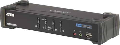 4 Port USB DVI Dual Link KVMP™(Keyboard/Video Monitor/Mouse) Periferi (Çevre Cihazlarla (USB) Bağlan