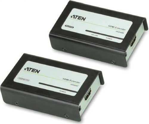 HDMI Sinyal Uzatma Cihazı, Alıcı (Receiver) ve Verici (Transmitter) Birim dahil, 60 metre <br>