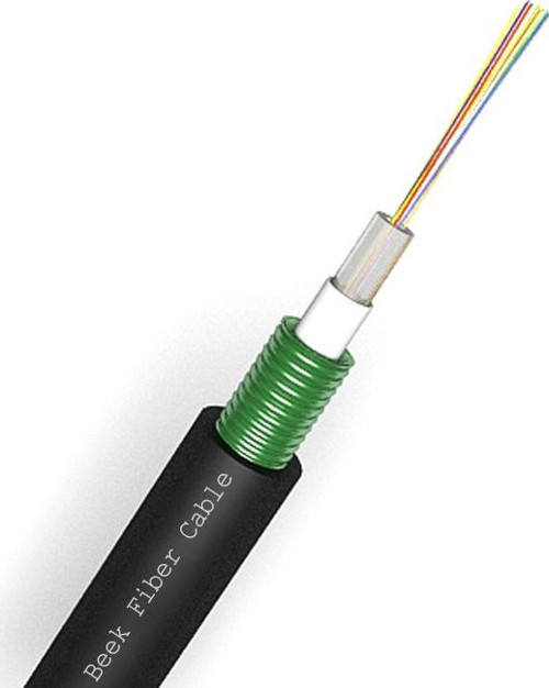 Dış Mekan Fiber Optik Kablosu, 4 Core, OS2, 9/125μ Singlemode, Unitube, Zırhlı/Shielded